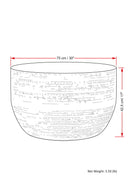 Johnsen - Handcrafted Metal Coffee Table