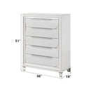 Tarian - Chest - Pearl White