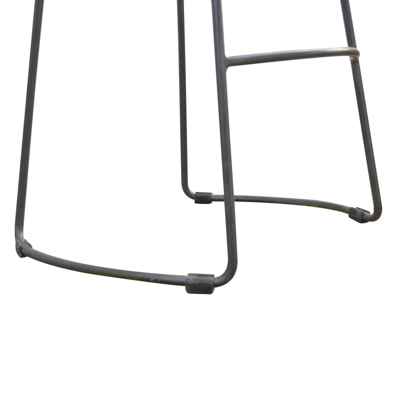 Industrial Chunky Bar Stool - Chestnut