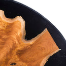 Side Table - Black / Brown