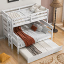 Detachable Design Bunk Bed With Ladder