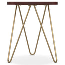 Patrice - Handcrafted Metal And Wood Accent Table