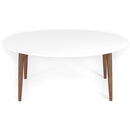 Ada - Mid-Century Modern Style Oval Dining Table