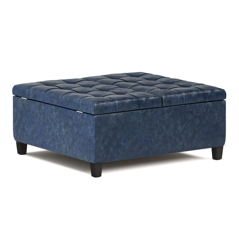 Harrison - Upholstered Coffee Table Storage Ottoman