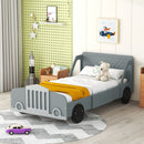 Car Shaped Platform Bed With Wheels
