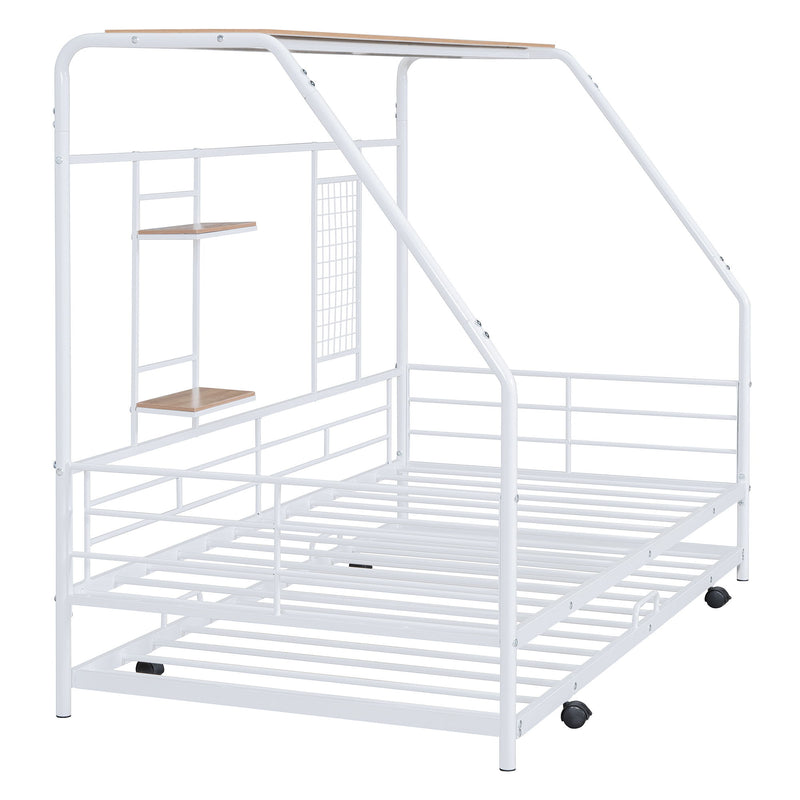 Playhouse Design Bed With Trundle