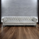 Ofer - Sofa - Vintage White Top Grain Leather