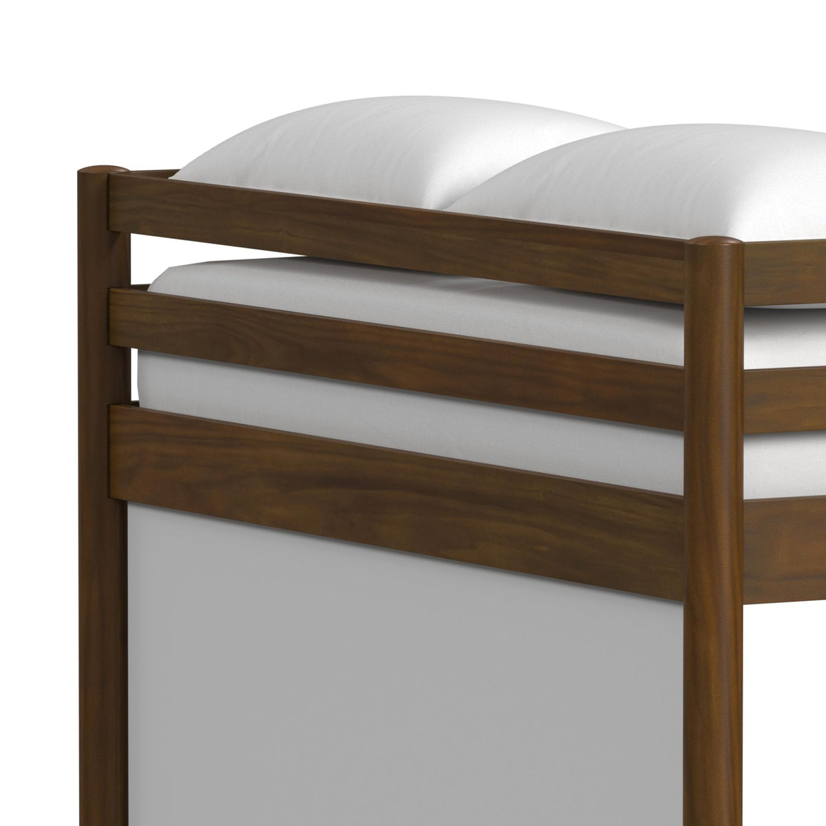 Malibu Full Loft Bed in Walnut by Elements International, view 14
