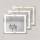 Medicine Cabinet With LED Vanity Mirror, Anti-Fog, Waterproof, Dimmable With Touch Switch