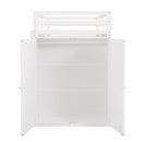 Loft Bed With Drawers, Desk, And Wardrobe