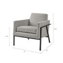 Brayden - Accent Chair - Gray