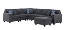Cooper - Sectional Sofa With Ottoman And Cupholder