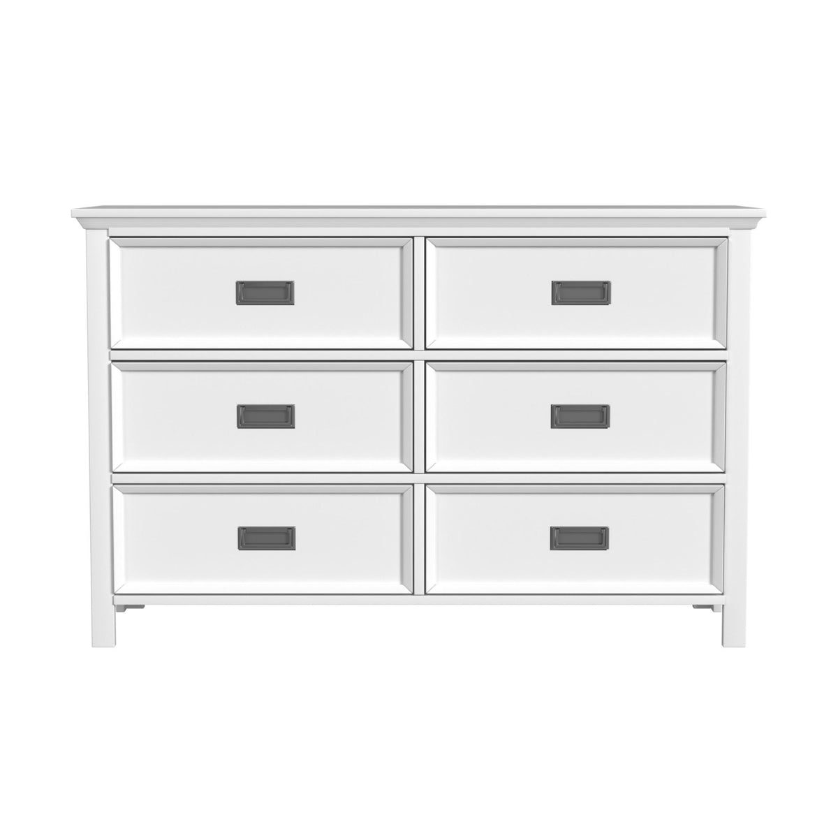 Hampton Kids 6-Drawer Dresser in Black by Elements International, view 9