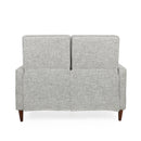 Manville - Contemporary Tufted Loveseat Pushback Recliner