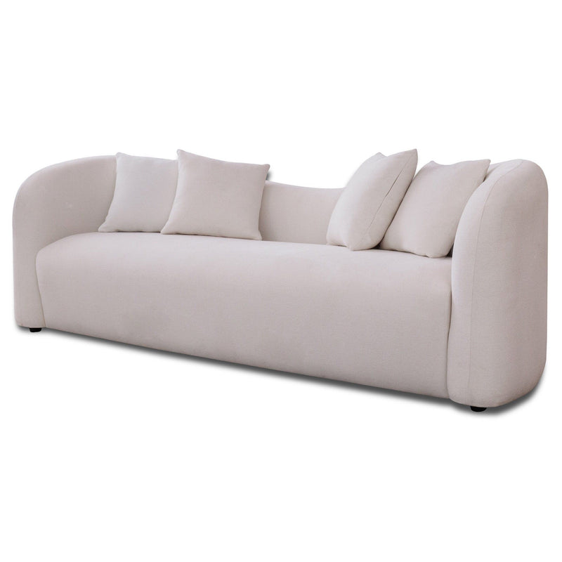 Mason - Mid Century Modern Luxury Tight Back Curvy Couch