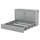 Murphy Wall Bed With Drawer And A Set Of Sockets & USB Ports, Pulley Structure Design