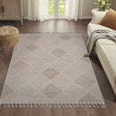 Guros - 6' X 9' Trellis Indoor / Outdoor Area Rug - Cream