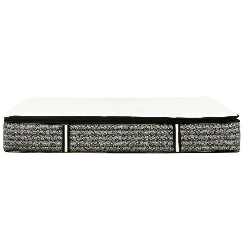 Premium 14" Queen Size Hybrid Mattress In A Box Plush Gel Memory Foam Top With Cooling Technology - Gray / White