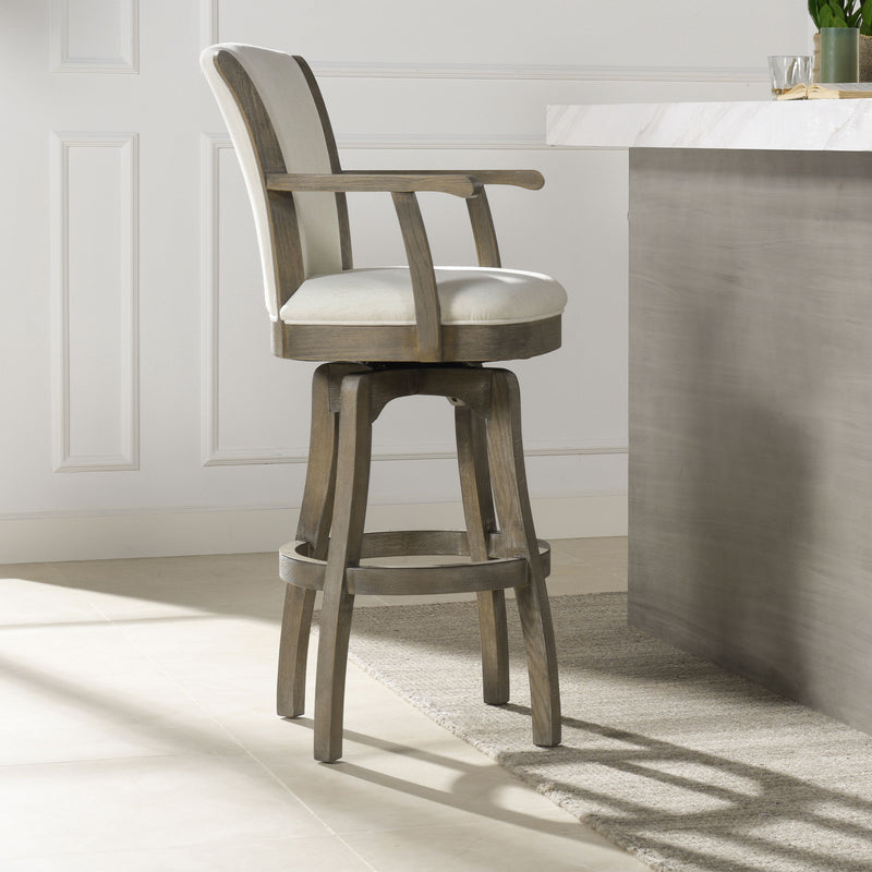 Williams - Swivel Bar Stool With Armrests