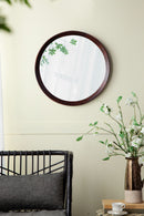 Transitional Decor Style Wall Mirror Decor With Frame For Bathroom