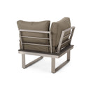 Sterling - Outdoor V Shaped 5 Seater Sofa Set With Cushions