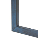 Kacha - Modern Industrial Firwood Nesting Tables (Set of 3) With Iron Frame - Antique Brown / Black