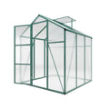 Polycarbonate Walk-In Greenhouse, Raised Base For Outdoor In All Season