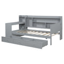 Daybed With 3 Drawers USB Ports And Desk