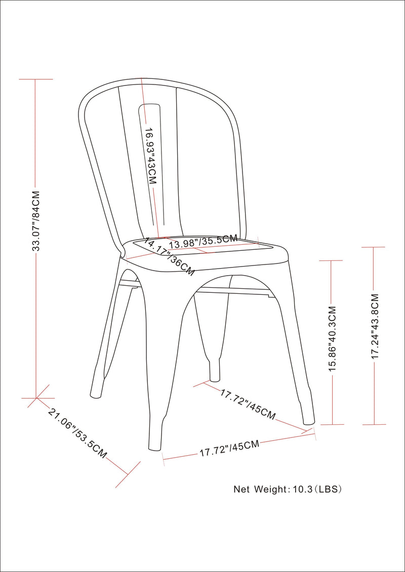 Fletcher - Handcrafted Dining Side Chair (Set of 2)