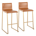 Mara - Contemporary Upholstered Barstool (Set of 2)