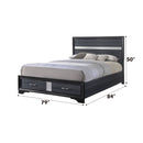 Naima - Bed w/Storage - Atlantic Fine Furniture Inc