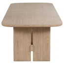 Kailani - Rectangular Wood Dining Table - Beige Oak