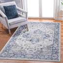 Marfi - 8' X 10' Oriental Area Rug - Blue / Gray