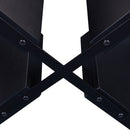 5 Piece Round Dining Table Set, Modern Dining Table And 4 Upholstered Chairs For Dining Room