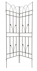 Metal Garden Trellis Rustproof For Climbing Plants Outdoor Flower Support