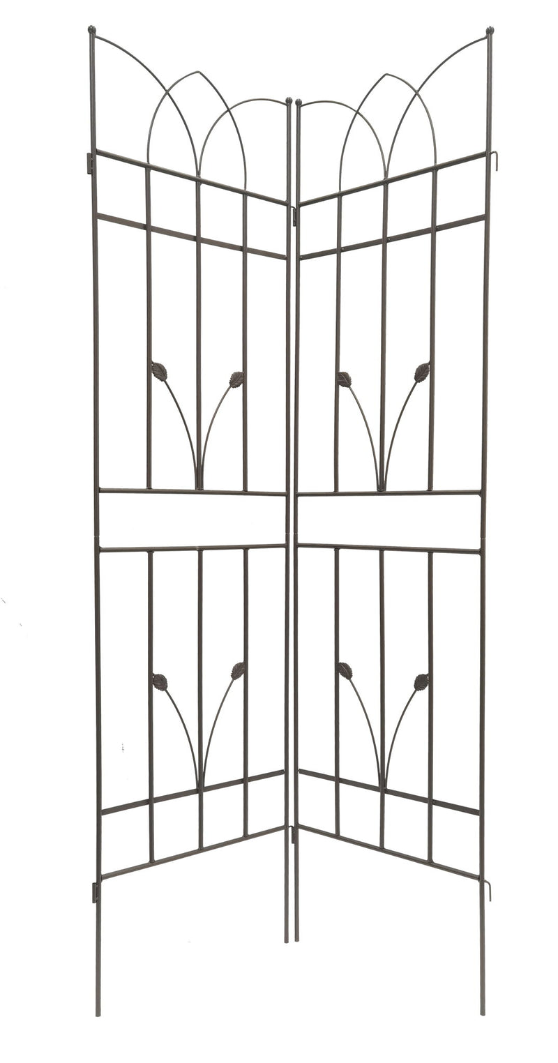 Metal Garden Trellis Rustproof For Climbing Plants Outdoor Flower Support