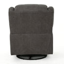 Contemporary Glider Recliner With Swivel Function