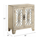 Nalani - Accent Table - Antique White - Atlantic Fine Furniture Inc