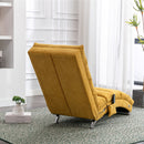 Massage Chaise Lounge Indoor With Remote Control, Ergonomic Electric Massage Lounger