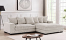 Luxe - Oversized 2 Piece Sectional Couches For Living Room, L Shaped Sofa With Chaise