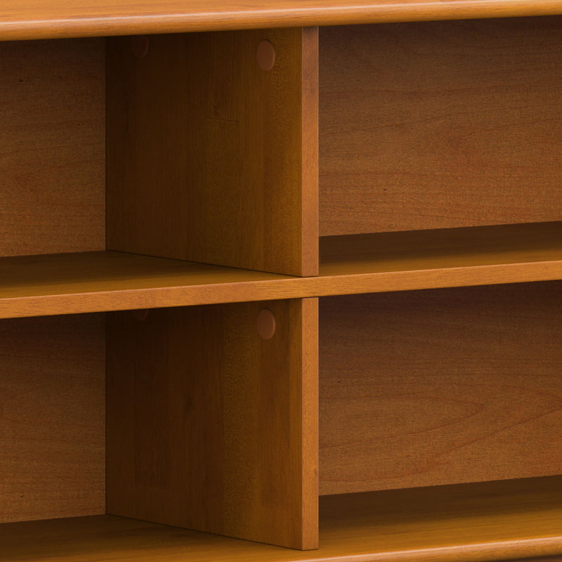 Draper - Handcrafted Low Bookcase