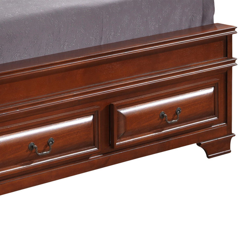 Storage Bed Elegant Transitional