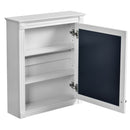 Wall Mounted Bathroom Storage Cabinet With Mirror, Medicine Cabinet With Height Adjustable Shelf