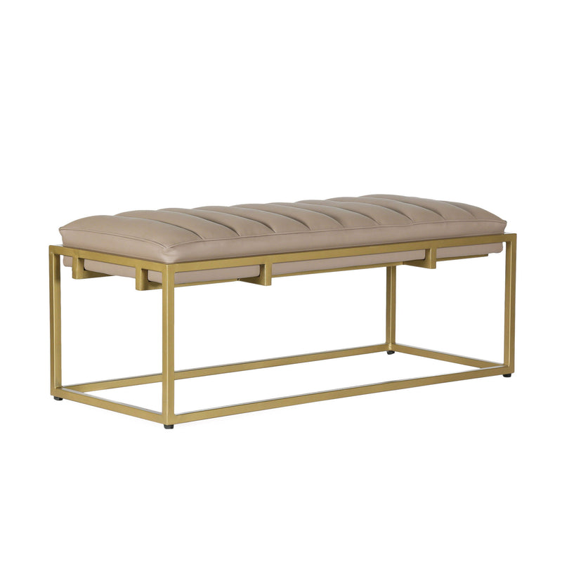 Breu - Ottoman Bench - Gold