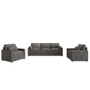 Cloud Sofa Set Couch For Living Room - Gray