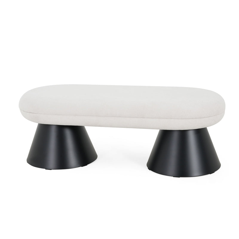 Dining Bench Upholstered For Dining Room - Beige