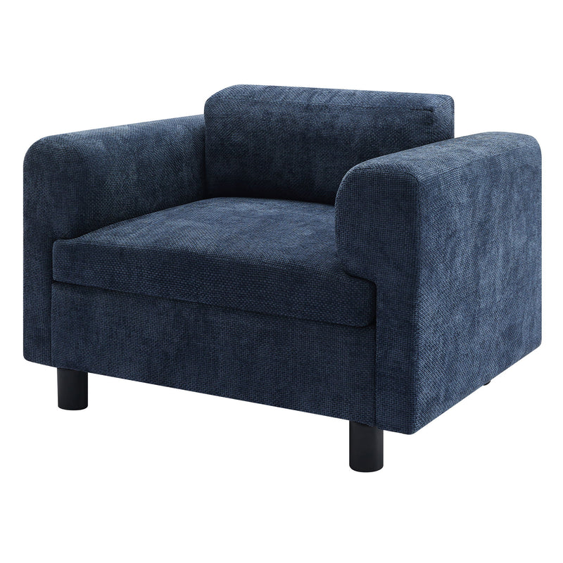 Modern Oversized Armchair Comfy Accent Chair Single Sofa For Living Room