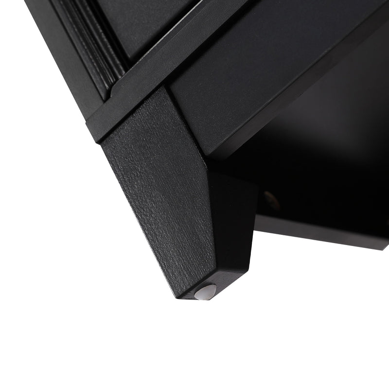 TV Stand For TVs Up To 65", Modern Entertainment Center Media Console Cabinet With 2 Spacious Storage Space