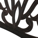 Patio Cast Aluminum Outdoor Dining Chairs (Set of 2) - Bronze