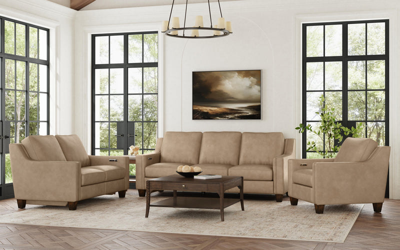 Finley - Power Inclining Sofa - Brown